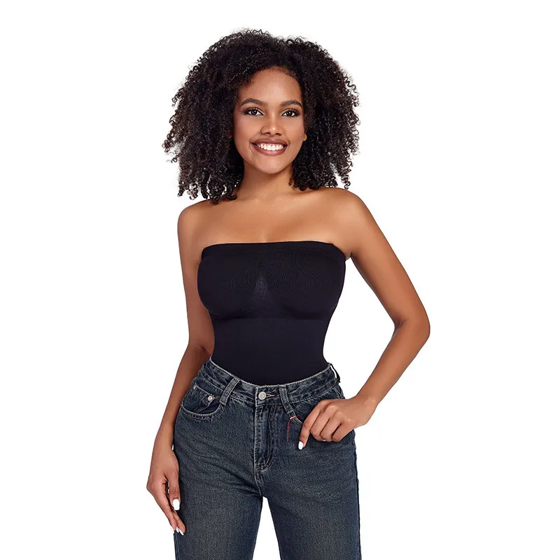 Detachable Shoulder Strap One-piece Underwear  Bra High Elastic Fabric Three-dimensional Chest Fit Body Shape Shaping Abdomen display picture 9