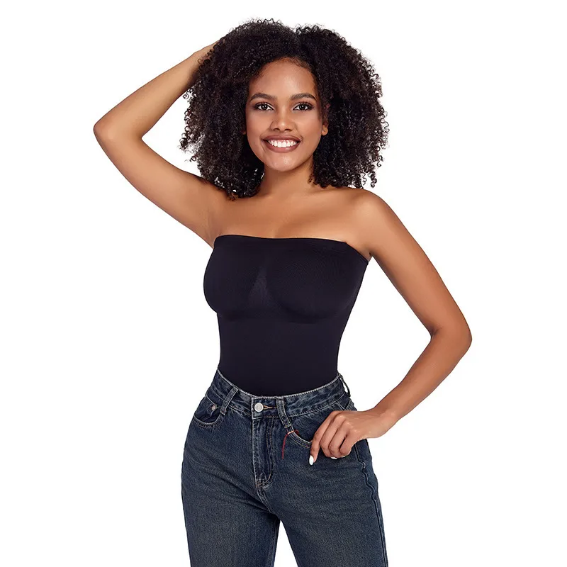 Detachable Shoulder Strap One-piece Underwear  Bra High Elastic Fabric Three-dimensional Chest Fit Body Shape Shaping Abdomen display picture 10