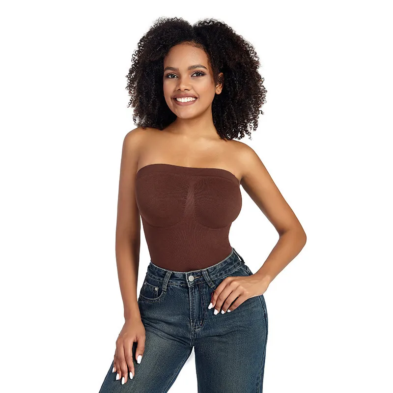 Detachable Shoulder Strap One-piece Underwear  Bra High Elastic Fabric Three-dimensional Chest Fit Body Shape Shaping Abdomen display picture 11