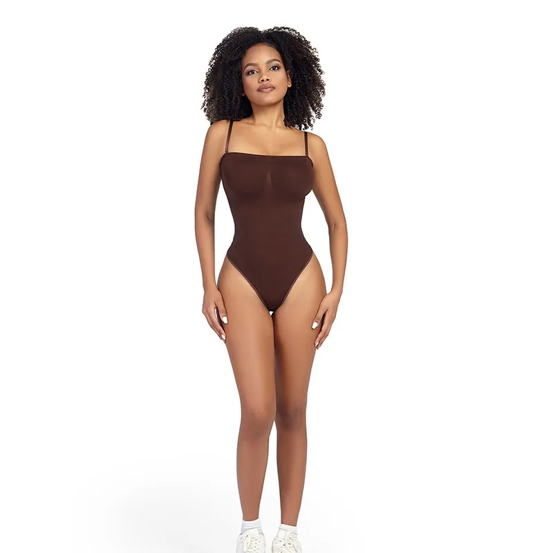 Detachable Shoulder Strap One-piece Underwear  Bra High Elastic Fabric Three-dimensional Chest Fit Body Shape Shaping Abdomen display picture 30