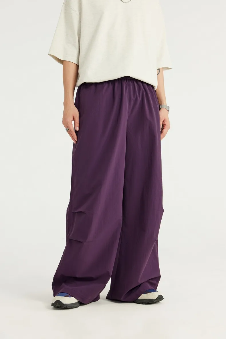 INF Men's Wear | A- Cut Wide Leg Pants  Spring And Summer New Fashion Brand Loose Men's Casual Pants Pants display picture 5
