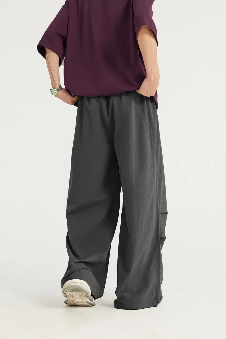 INF Men's Wear | A- Cut Wide Leg Pants  Spring And Summer New Fashion Brand Loose Men's Casual Pants Pants display picture 9