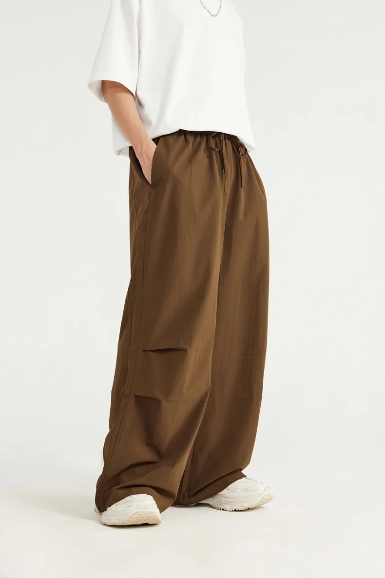 INF Men's Wear | A- Cut Wide Leg Pants  Spring And Summer New Fashion Brand Loose Men's Casual Pants Pants display picture 12