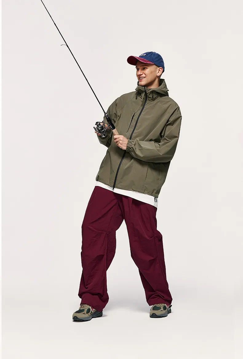INF Men's Wear | Street Loose Fashion Brand Retro Paratrooper Pants  Fall/Winter Couple Wide Leg Casual Straight Pants display picture 6
