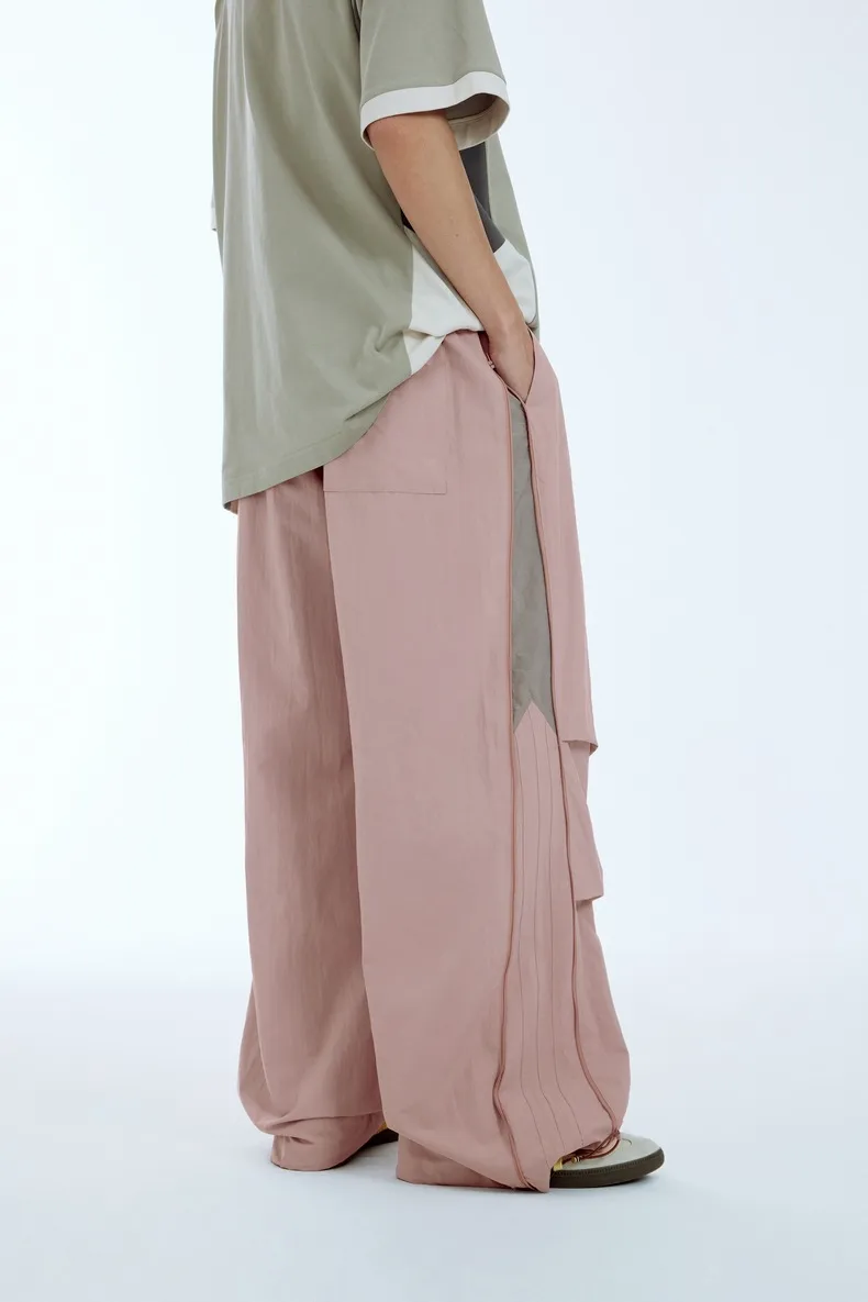 INF Men's | Side Zipper Strand Parachute Pants  Spring And Summer New Fashion Brand Parachute Pants Casual Pants display picture 6