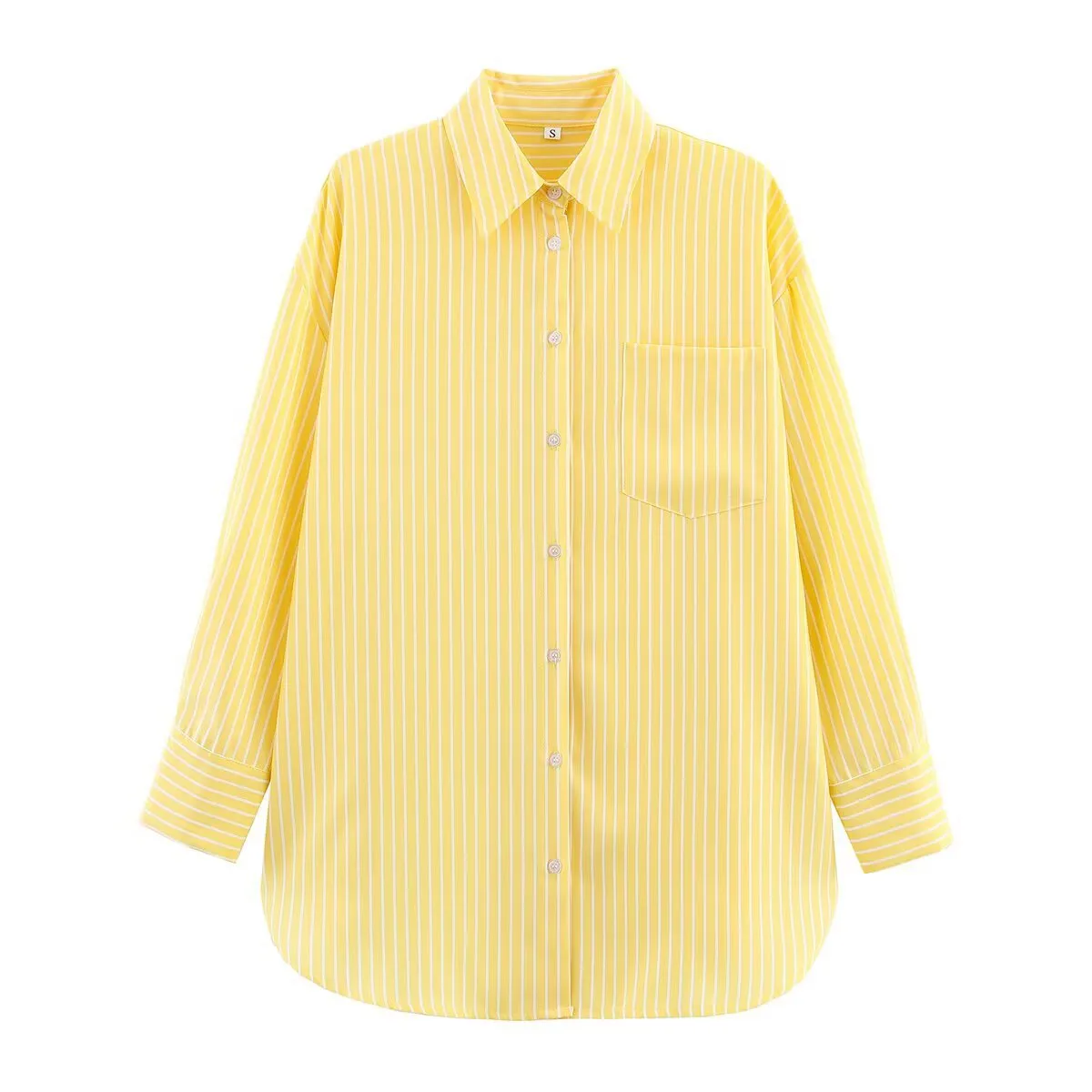 Women's Blouse Long Sleeve Blouses Simple Style Classic Style Stripe display picture 3
