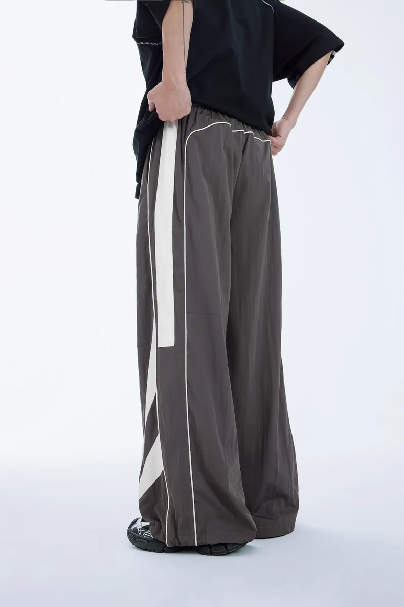 INF Men's | Pioneer Sports Strap Wide Leg Pants  Spring And Summer New Fashion Brand Water-repellent Casual Pants Men display picture 15