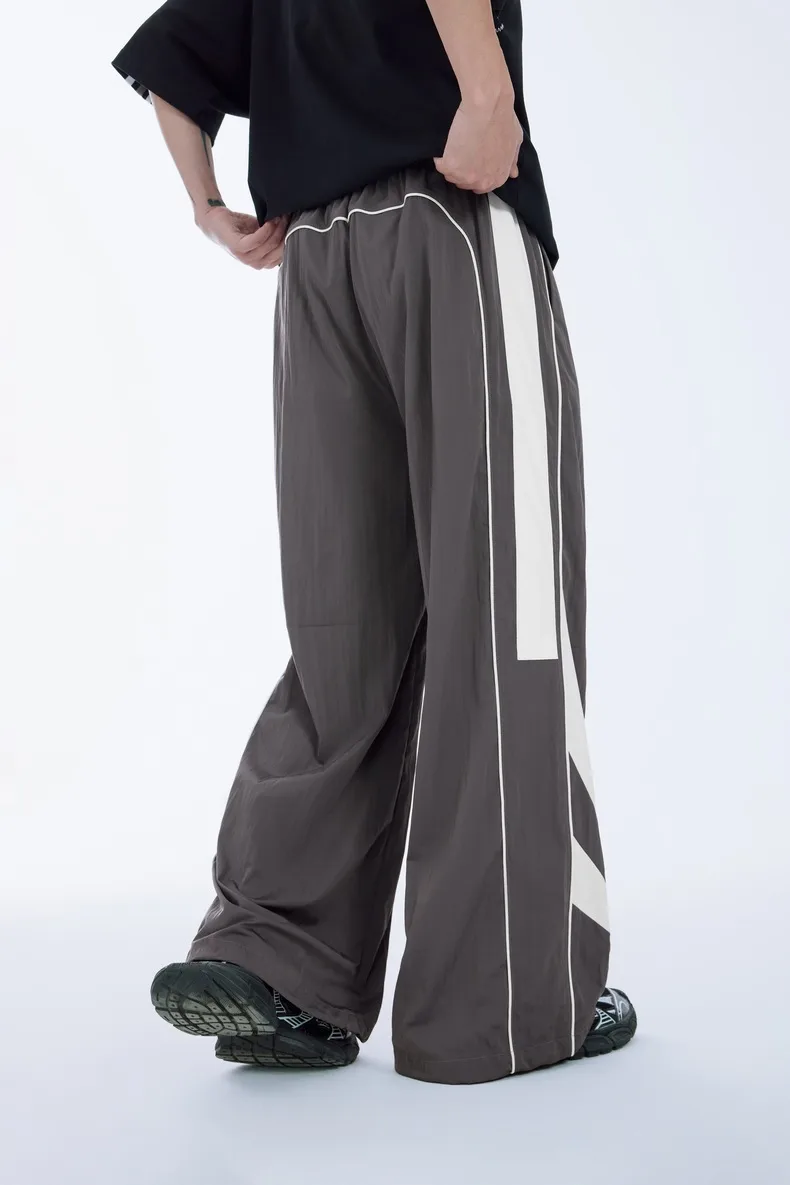 INF Men's | Pioneer Sports Strap Wide Leg Pants  Spring And Summer New Fashion Brand Water-repellent Casual Pants Men display picture 16