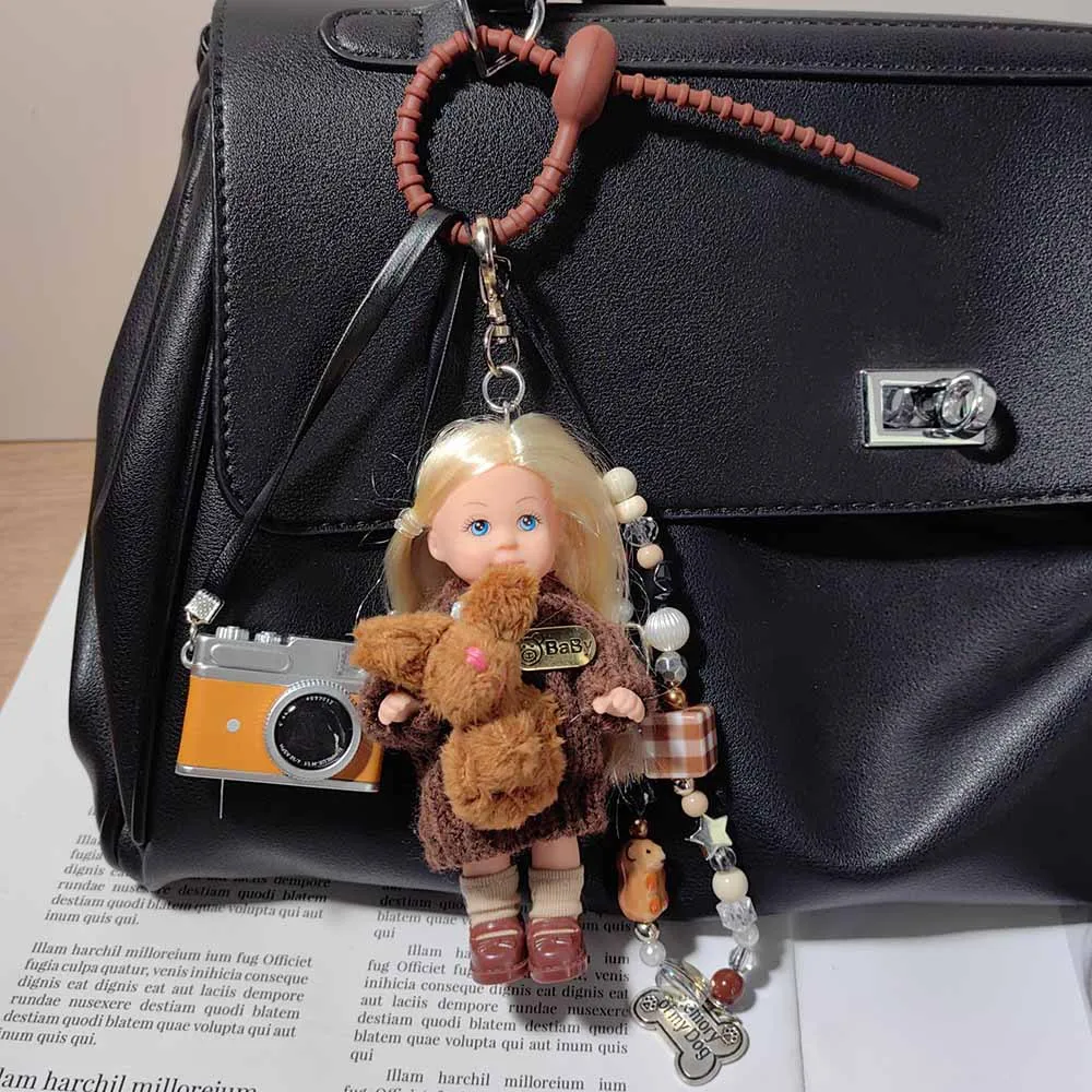 Cute Miu Bag Pendant Mini  Doll Keychain Camera Chain Pendant Wholesale display picture 2