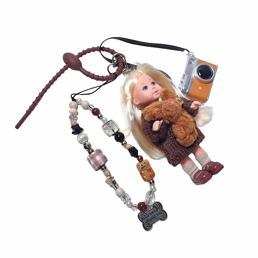 Cute Miu Bag Pendant Mini  Doll Keychain Camera Chain Pendant Wholesale display picture 10