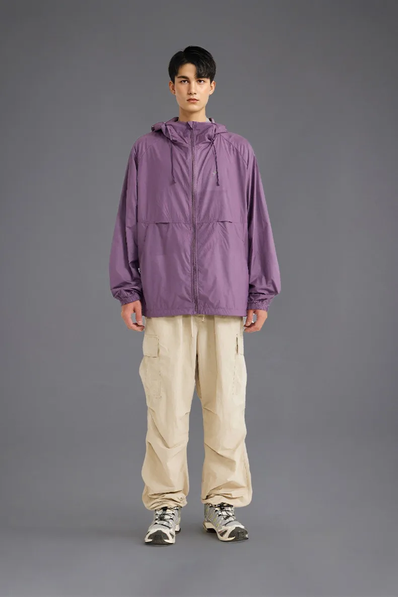 INF Men's Clothing | Teflon Three-proof UPF50 Sun Protection Clothing  Spring And Summer Outdoor Sports Hooded Stand Collar Coat display picture 2