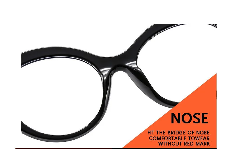 New T-shaped Flat Glasses Sunglasses  Style Cat's Eye  Women's Glasses Can Be Equipped With Glasses Frame T22132 display picture 15