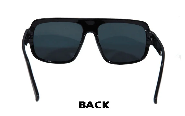 New  T-shaped Large-frame Aviator Sunglasses Men's Square Fashion Sunscreen Sunglasses T22127 display picture 8