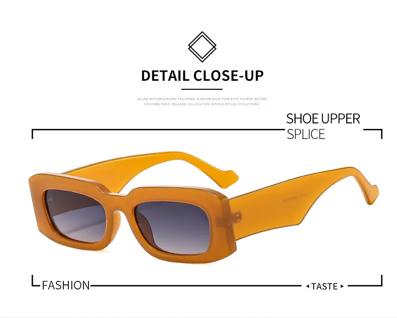 New Small Frame Square Sunglasses LH140 Camouflage Color Versatile Fashion Comfortable  Glasses display picture 2