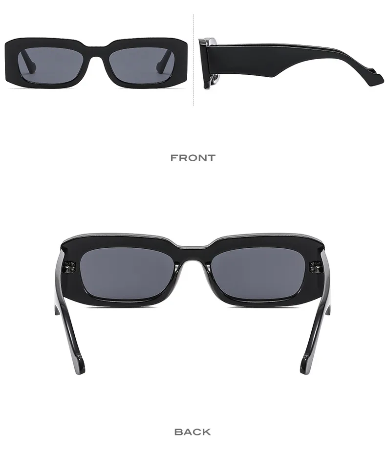 New Small Frame Square Sunglasses LH140 Camouflage Color Versatile Fashion Comfortable  Glasses display picture 8