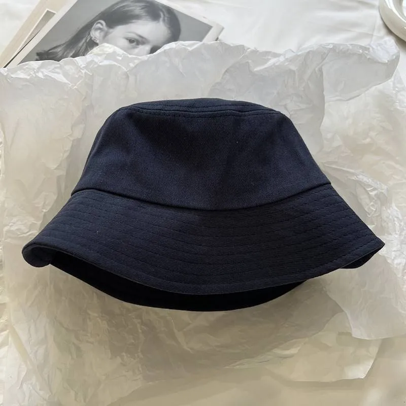 Dopamine New-style Candy-colored Fisherman Hat Solid Color Sunscreen Bucket Hat Table Lamp Hat Thin Elegant Sun Hat Basin Hat display picture 8
