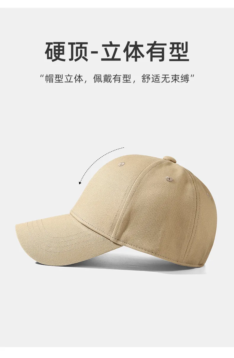 High Quality Big Head Hat Increased Deepening Spring And Summer Cap Women's New Baseball Cap Wide Brim Sunhat display picture 4