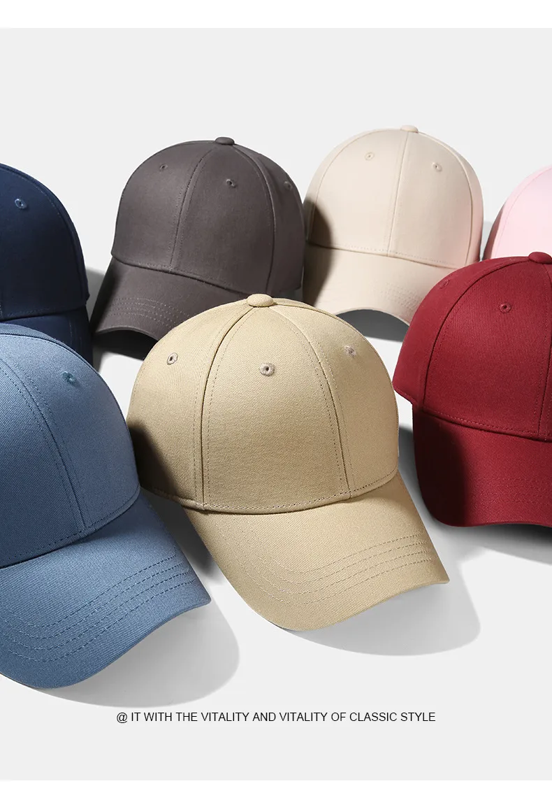 High Quality Big Head Hat Increased Deepening Spring And Summer Cap Women's New Baseball Cap Wide Brim Sunhat display picture 6