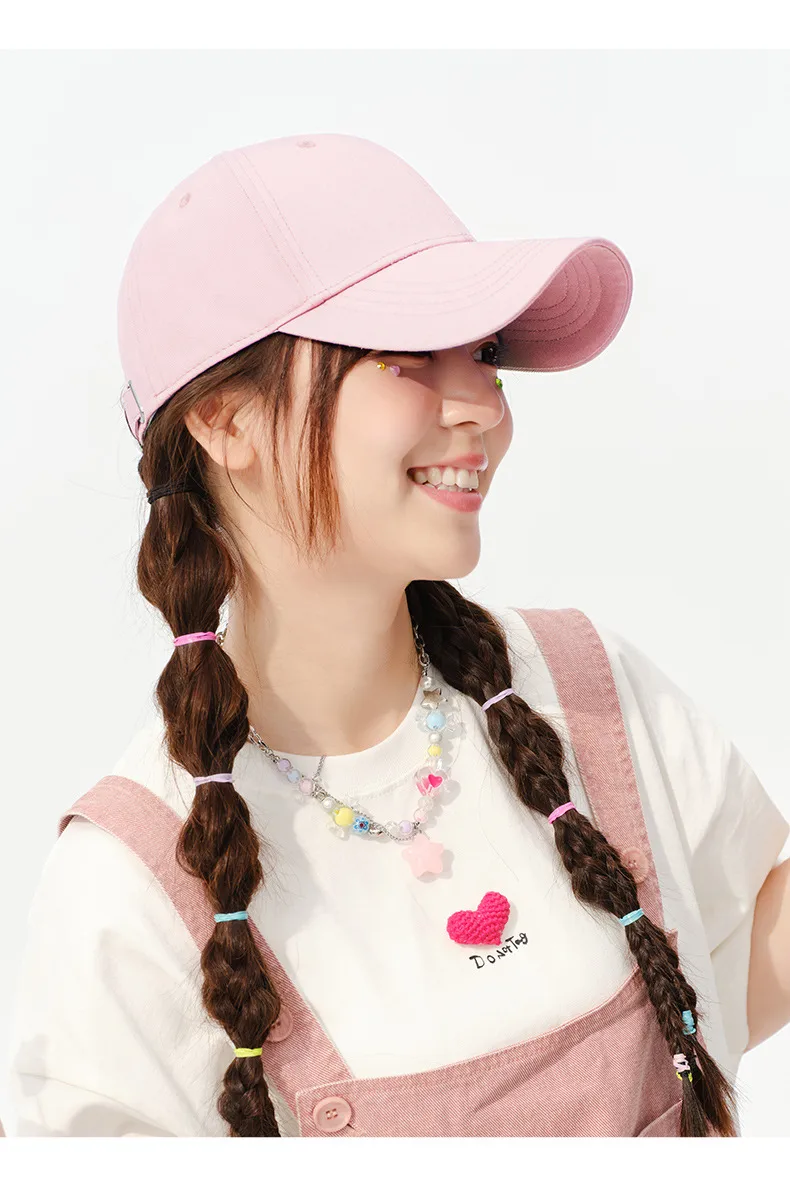 High Quality Big Head Hat Increased Deepening Spring And Summer Cap Women's New Baseball Cap Wide Brim Sunhat display picture 8