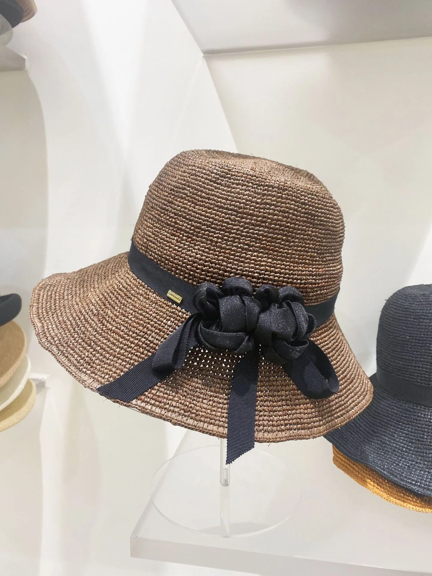 Spring Large Eaves Raffia Straw Weaver Hat Women's Summer Beach Vacation Straw Hat Sunshade Sun Hat display picture 2
