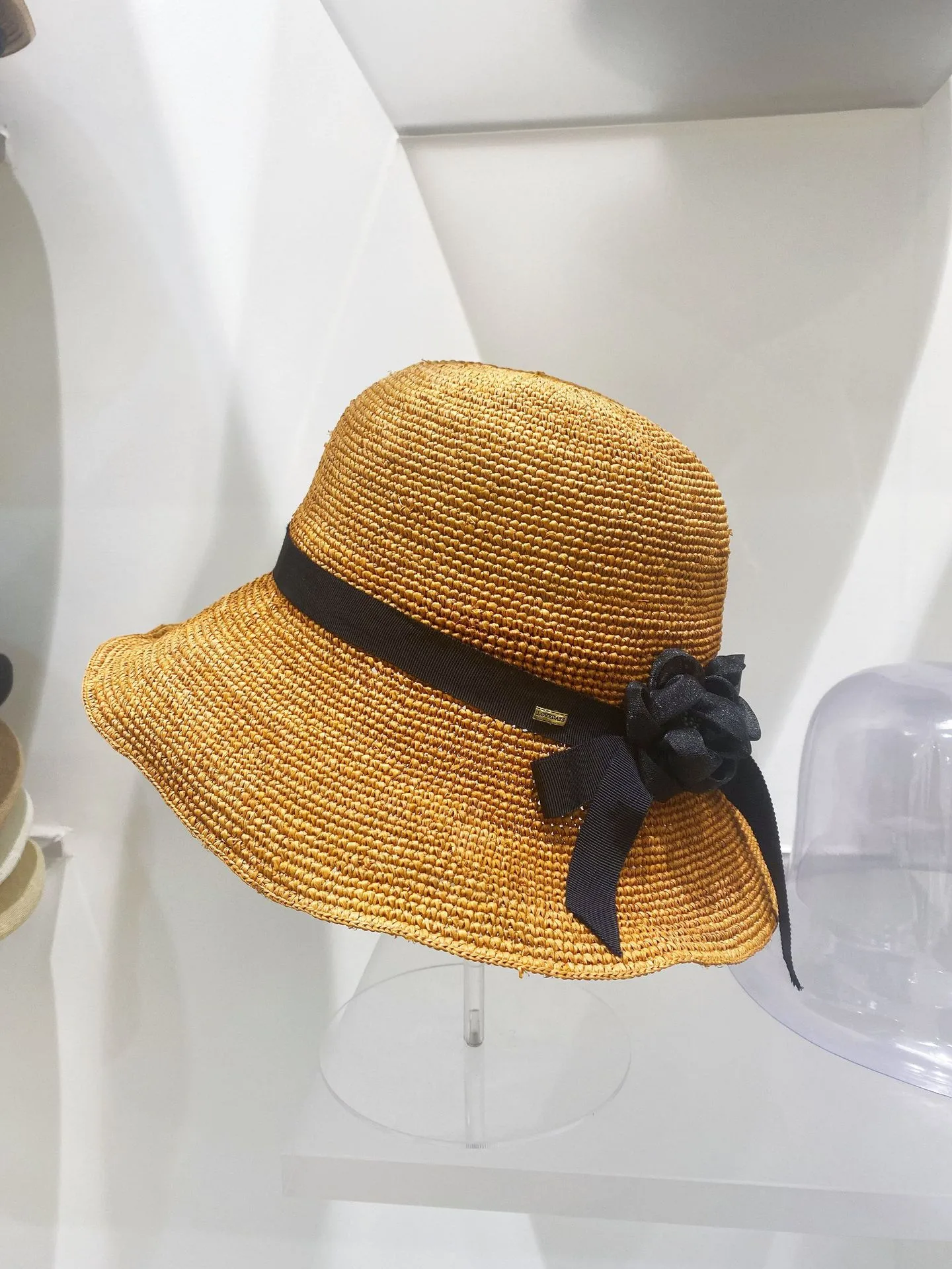 Spring Large Eaves Raffia Straw Weaver Hat Women's Summer Beach Vacation Straw Hat Sunshade Sun Hat display picture 4