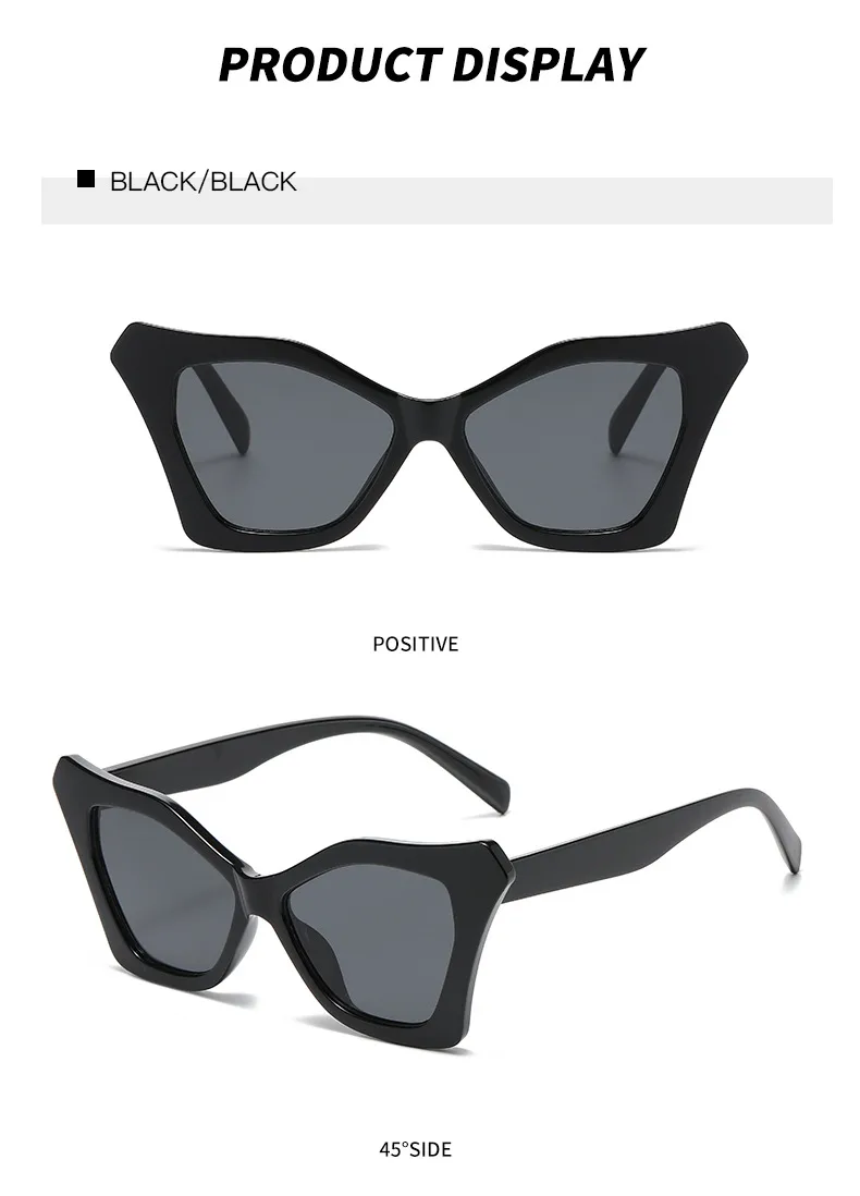 Elegant Simple Style Streetwear Solid Color PC UV400 Protection Butterfly Frame Full Frame Glasses display picture 11