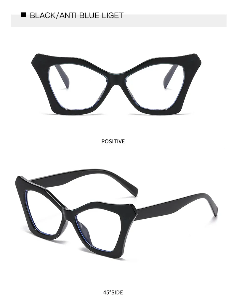 Elegant Simple Style Streetwear Solid Color PC UV400 Protection Butterfly Frame Full Frame Glasses display picture 23