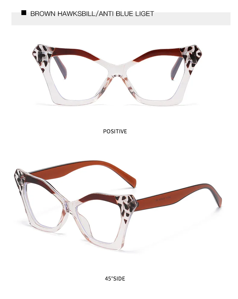 Elegant Simple Style Streetwear Solid Color PC UV400 Protection Butterfly Frame Full Frame Glasses display picture 33