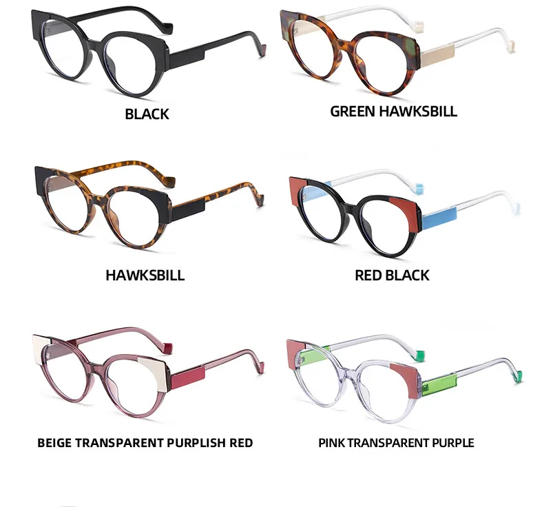 Hip-Hop Streetwear Leopard PC UV400 Protection Tinted Lenses Oval Frame Full Frame Glasses display picture 12