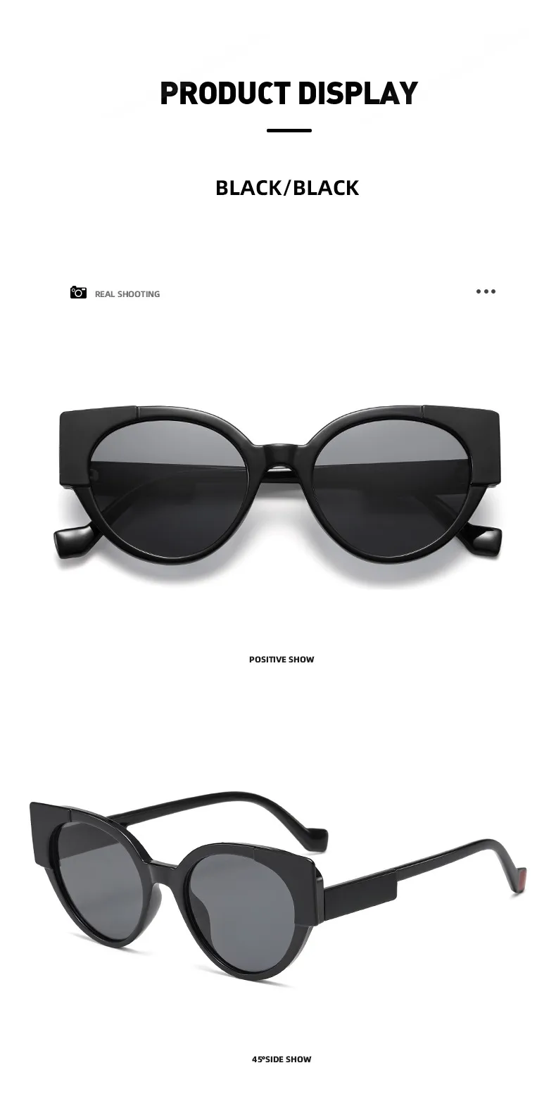 Hip-Hop Streetwear Leopard PC UV400 Protection Tinted Lenses Oval Frame Full Frame Glasses display picture 13