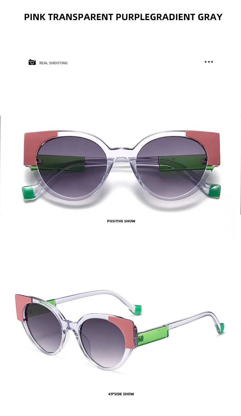 Hip-Hop Streetwear Leopard PC UV400 Protection Tinted Lenses Oval Frame Full Frame Glasses display picture 18