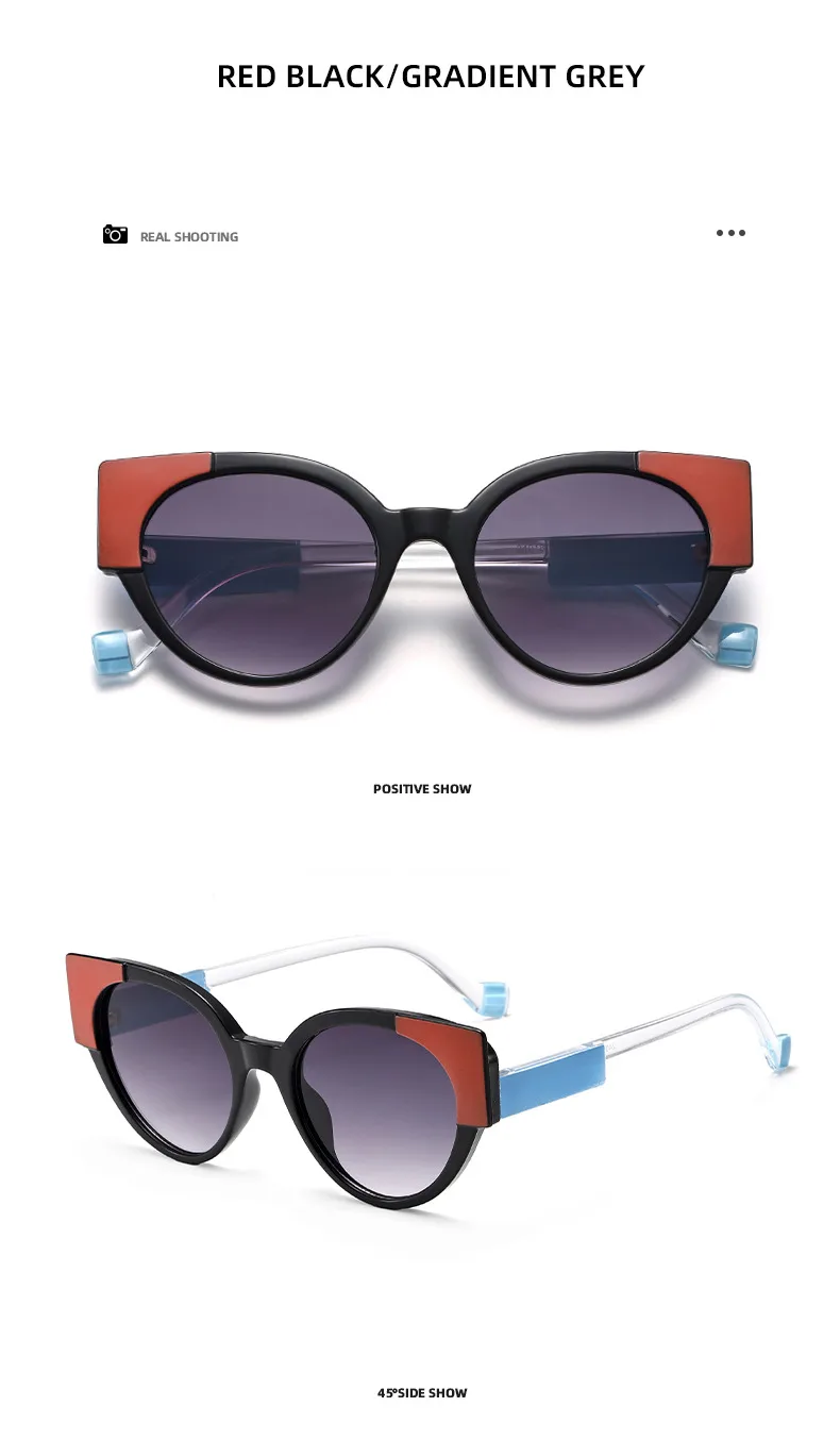 Hip-Hop Streetwear Leopard PC UV400 Protection Tinted Lenses Oval Frame Full Frame Glasses display picture 16