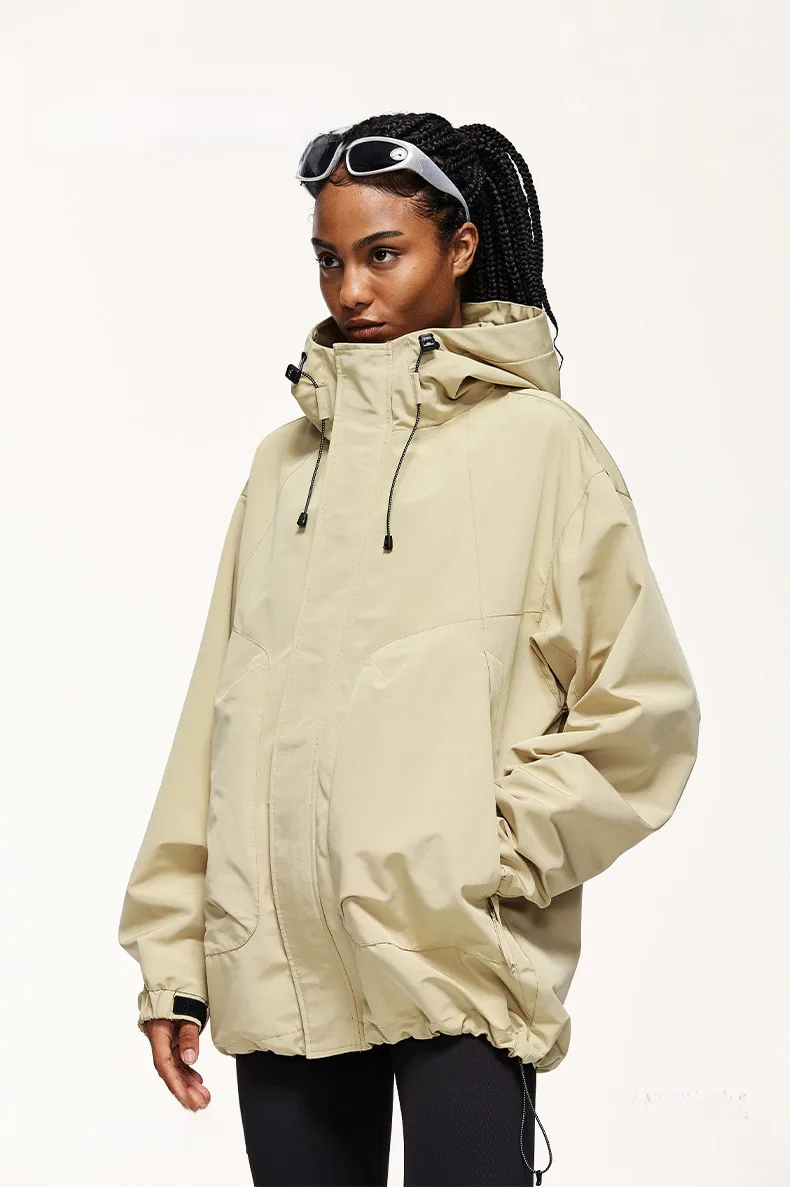 INF Men's | Mountain Three-dimensional Zipper Bag Windproof Hooded Rush Clothes  Autumn Outdoor Zipper Jacket Coat display picture 7