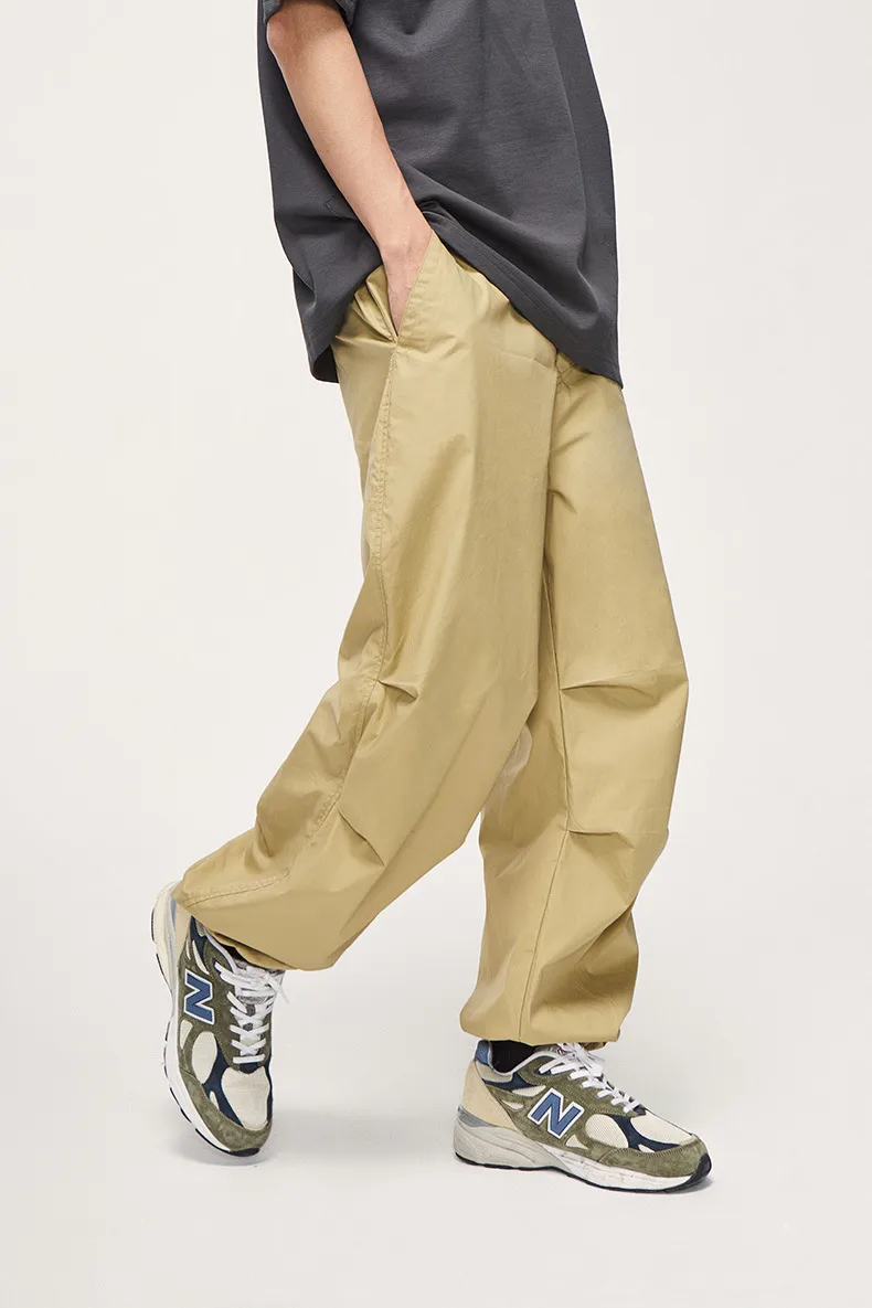 INF Men's Wear | U Family's Same Wide Leg Paratrooper Pants  Spring And Summer Fashion Brand Personality Two-Wear Loose Overalls display picture 8