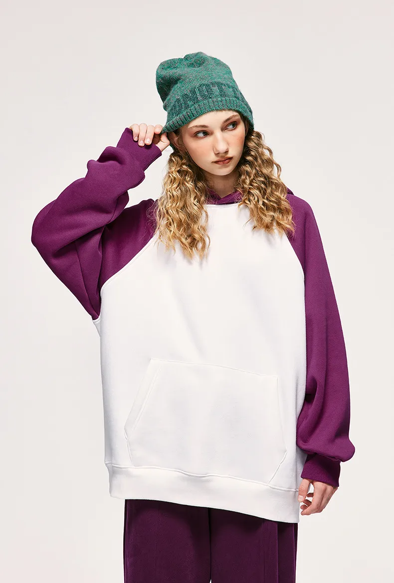 INF Men's Wear | Fleece-lined Shoulder Hat Wear  Fall/Winter Heavy Pullover Loose Casual Warm Jacket display picture 10