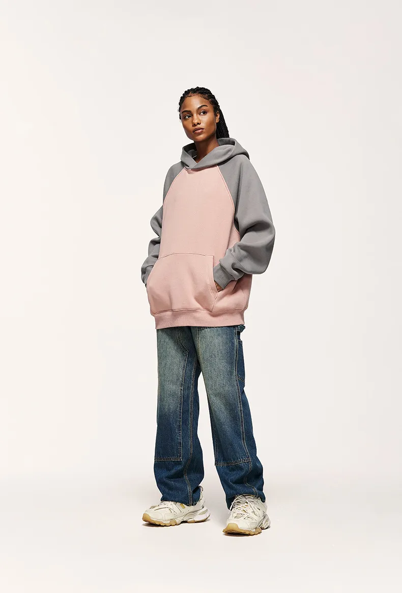 INF Men's Wear | Fleece-lined Shoulder Hat Wear  Fall/Winter Heavy Pullover Loose Casual Warm Jacket display picture 12
