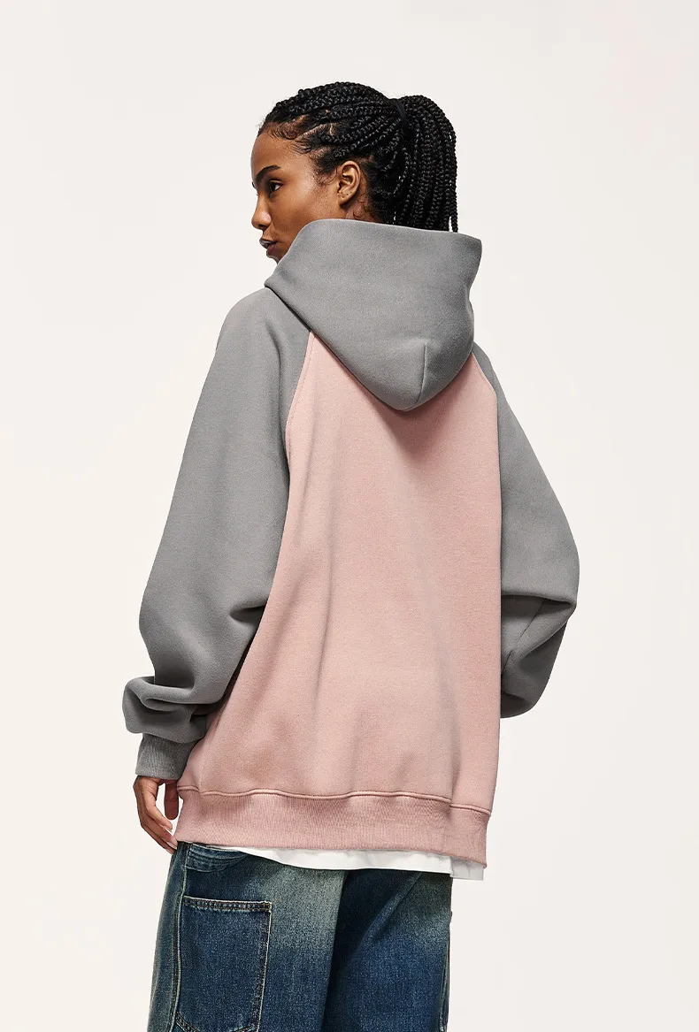 INF Men's Wear | Fleece-lined Shoulder Hat Wear  Fall/Winter Heavy Pullover Loose Casual Warm Jacket display picture 14