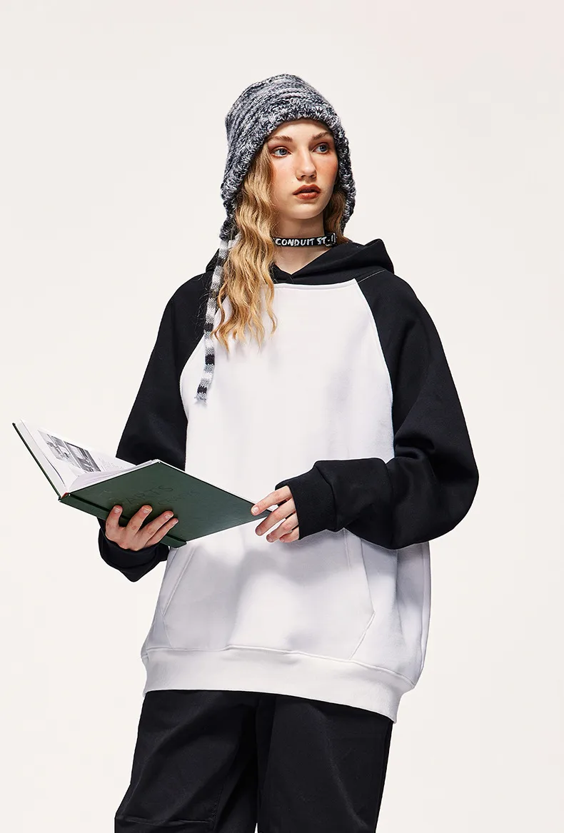 INF Men's Wear | Fleece-lined Shoulder Hat Wear  Fall/Winter Heavy Pullover Loose Casual Warm Jacket display picture 15