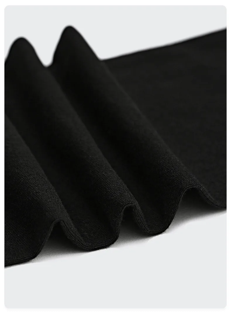 INF Men's Clothing |  Winter New Cotton And Linen Solid Color One-piece Hooded Long Scarf Hooded Shawl Cape For Men display picture 6