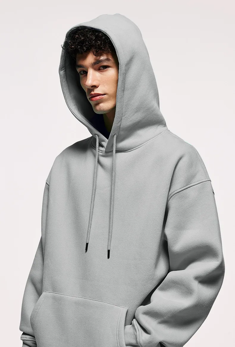 INF Men's Wear | American Casual Suit  Fall/Winter New Fleece-lined Thickened Hooded 10 Color Fleece Wear Pants display picture 16