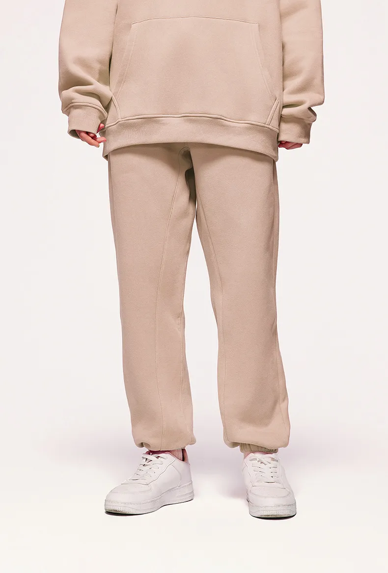 INF Men's Wear | American Casual Suit  Fall/Winter New Fleece-lined Thickened Hooded 10 Color Fleece Wear Pants display picture 22