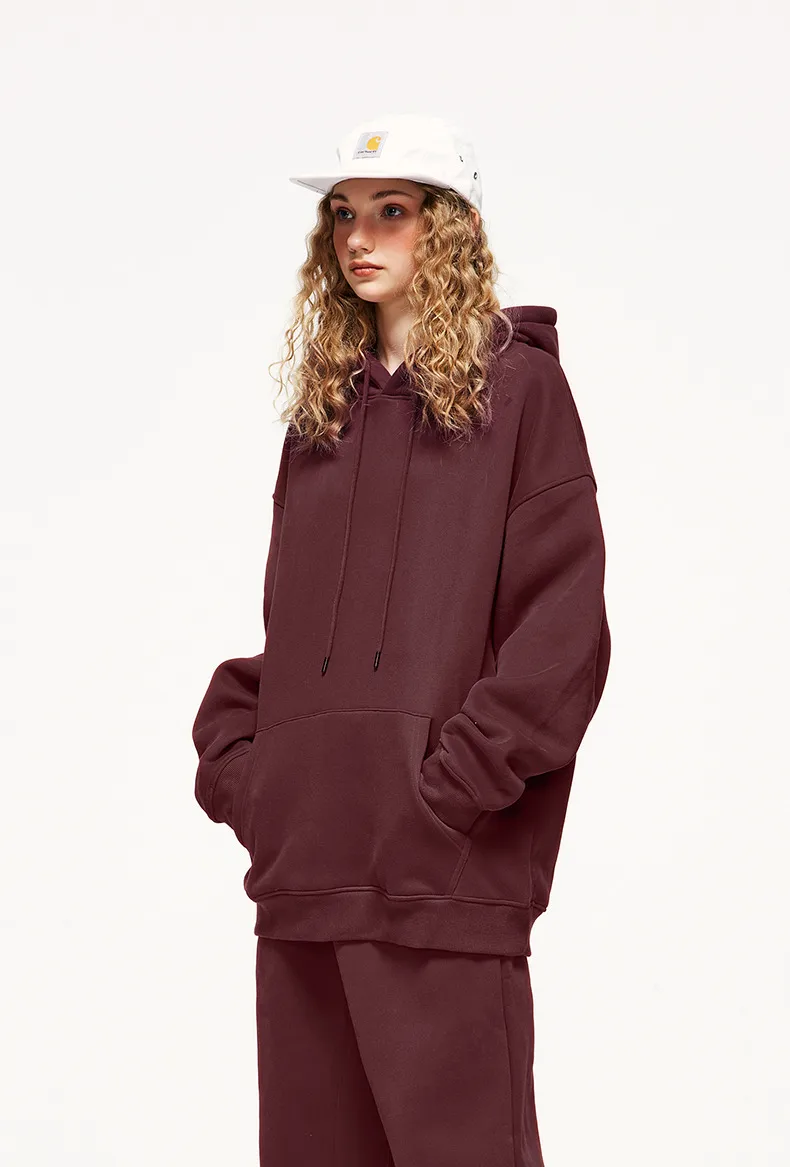 INF Men's Wear | American Casual Suit  Fall/Winter New Fleece-lined Thickened Hooded 10 Color Fleece Wear Pants display picture 74