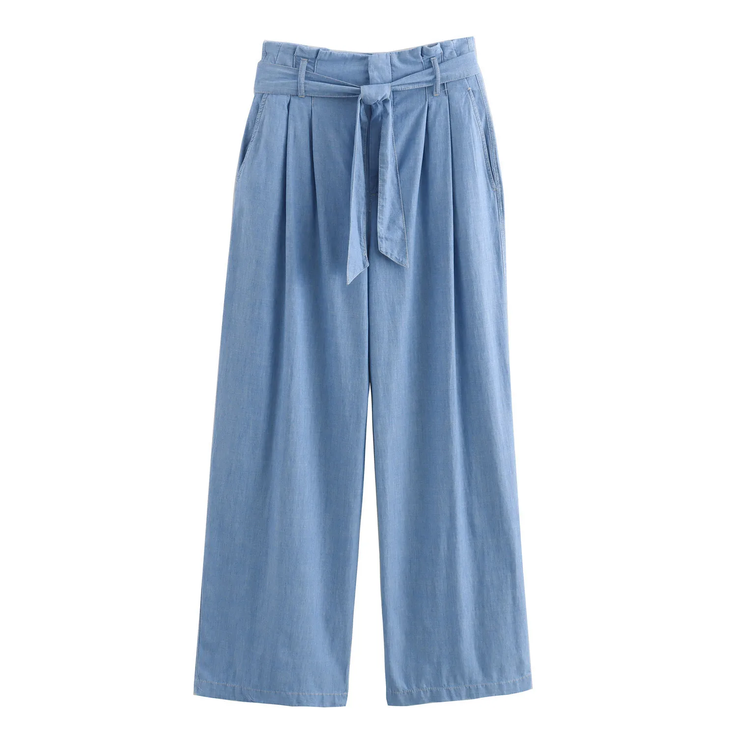 Date Women's Casual Solid Color Cotton Blend Pant Co-ord Set Shorts Sets display picture 3