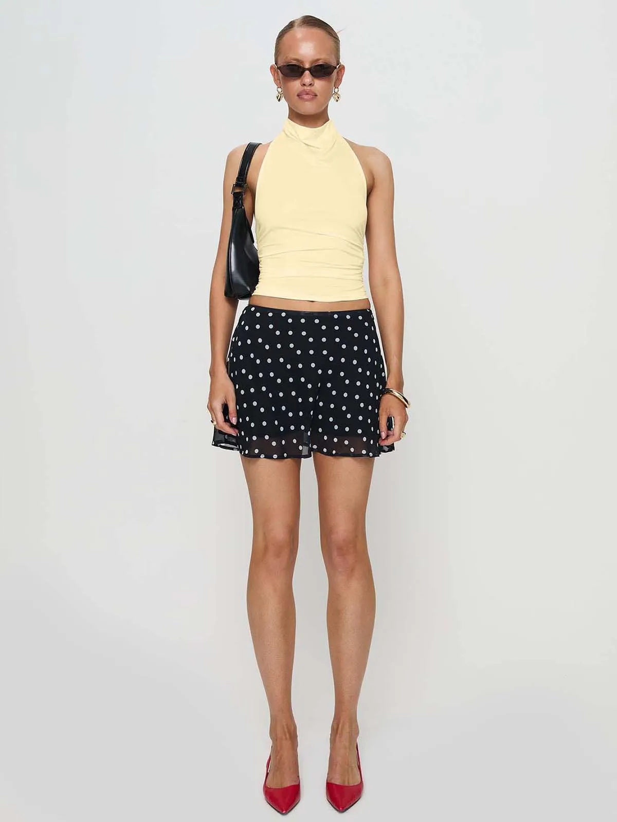 New Design Halter Button Sleeveless Vest Sexy Big Backless Slim Fit Outerwear Top Women display picture 36