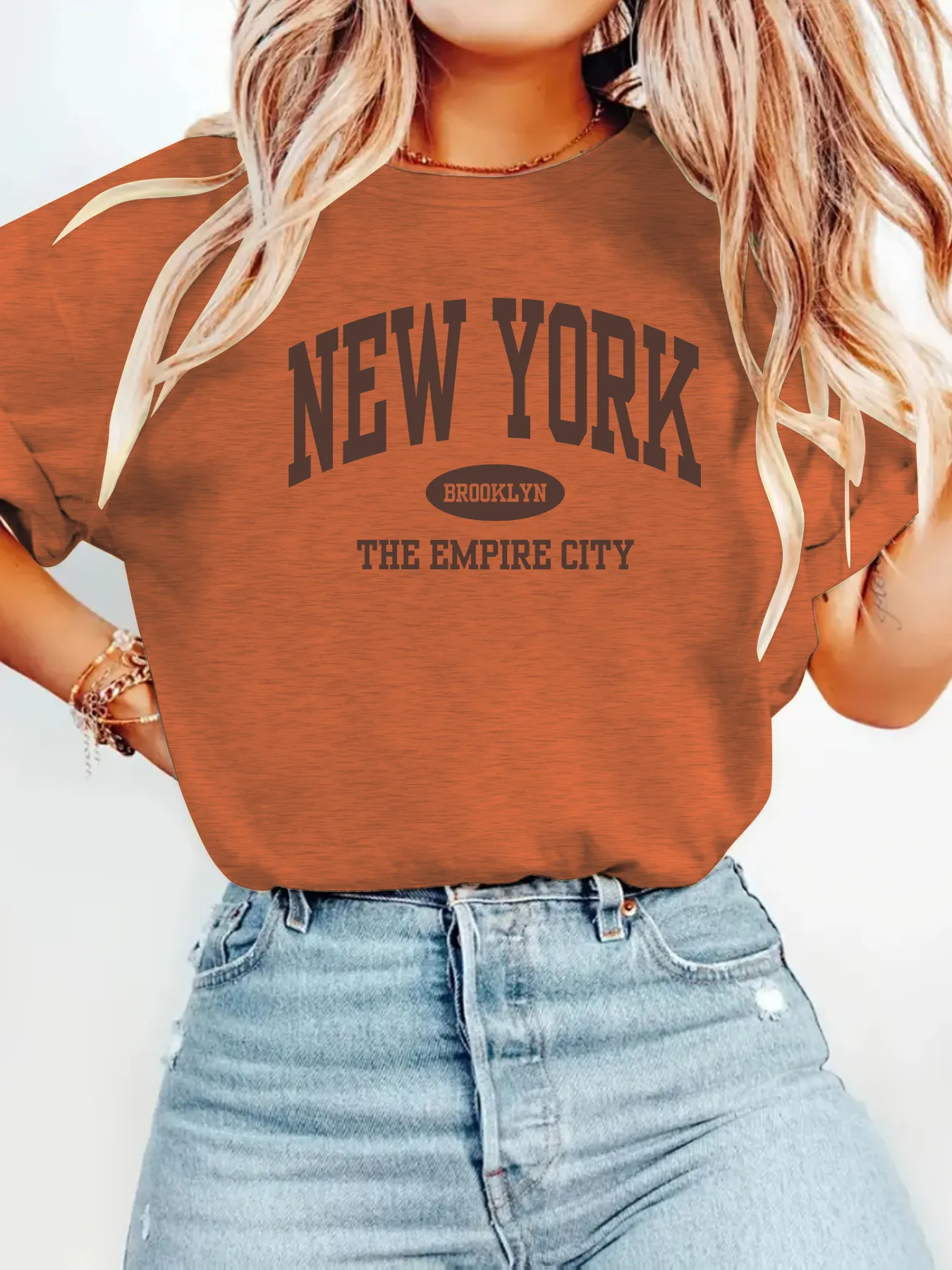 Women's T-shirt Short Sleeve T-Shirts Simple Style Streetwear Solid Color display picture 9