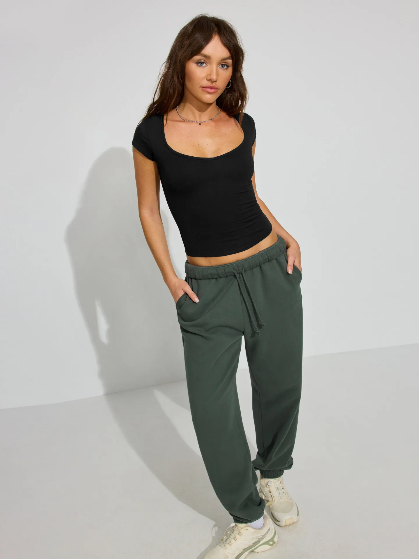 Women's Summer New Navel Short-sleeved T-shirt Sexy Spice Girls Slim-fit Slim Pullover Top display picture 21
