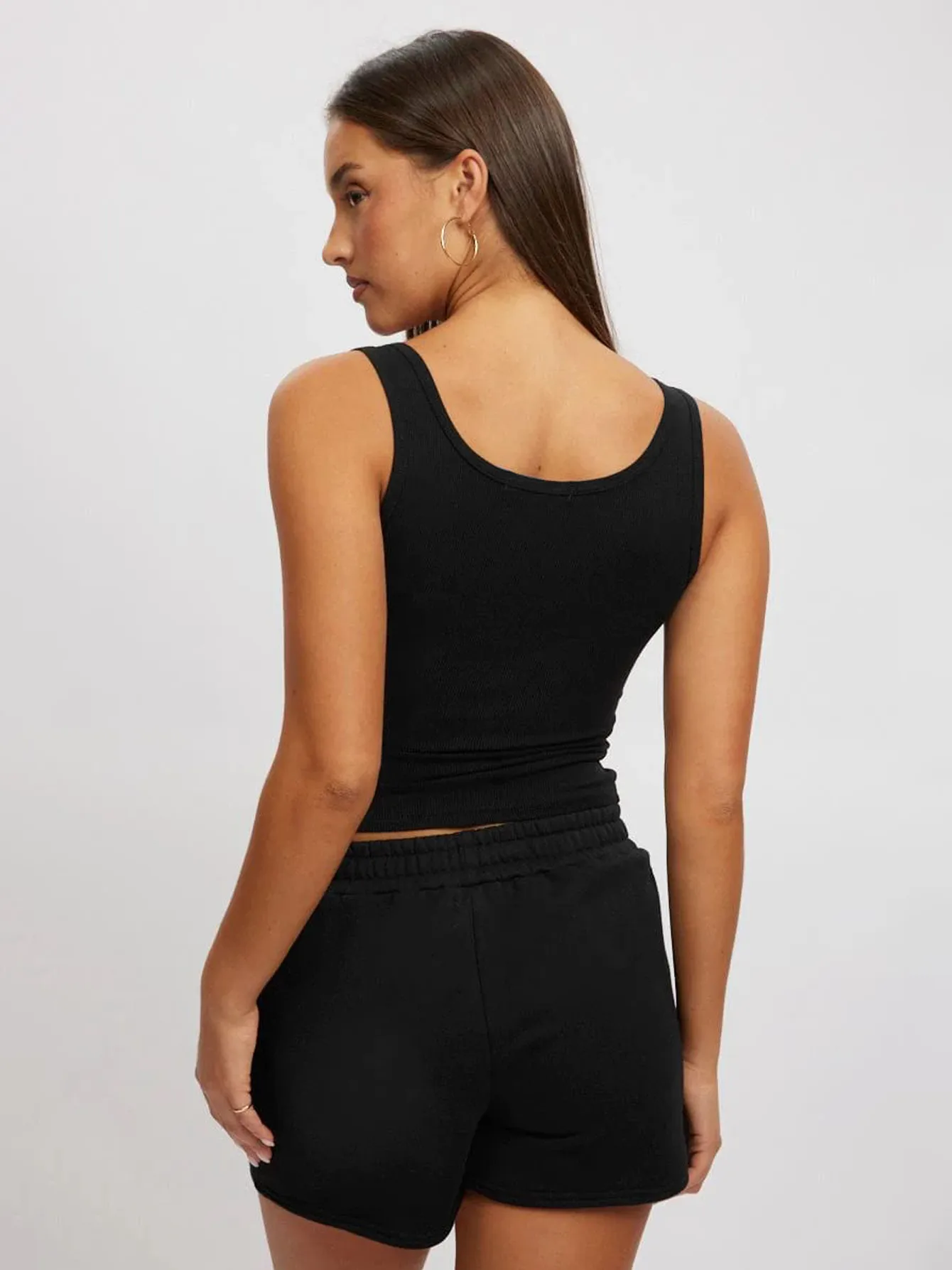 Spring And Summer  Y2K Threaded Top Women's Slim-fit Button Solid Color Inner Vest For Women display picture 21