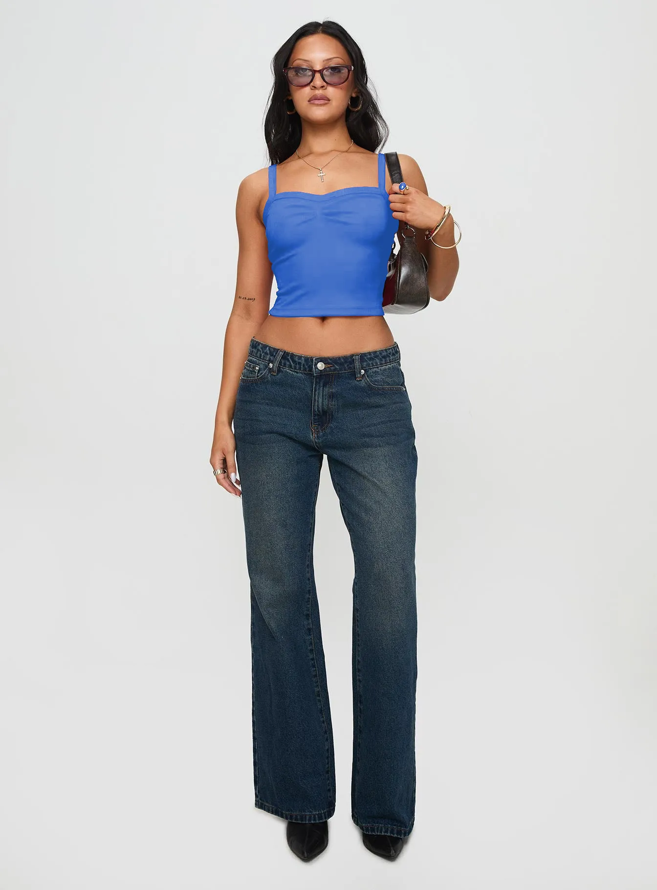 Style  New Hot Selling Pleated Vest Slim-fit Ultra-short Navel Sling Spring And Summer display picture 18