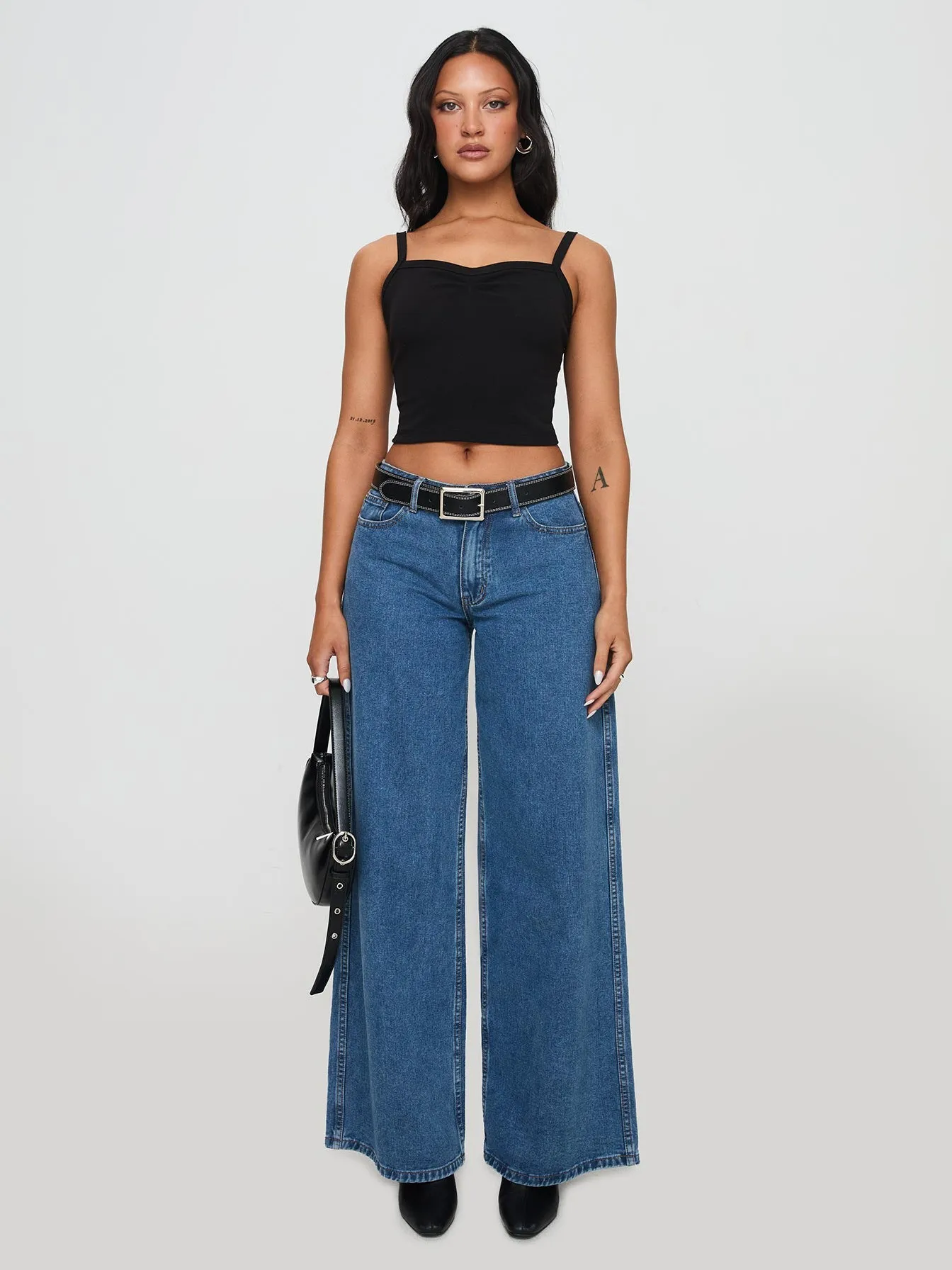 Style  New Hot Selling Pleated Vest Slim-fit Ultra-short Navel Sling Spring And Summer display picture 26