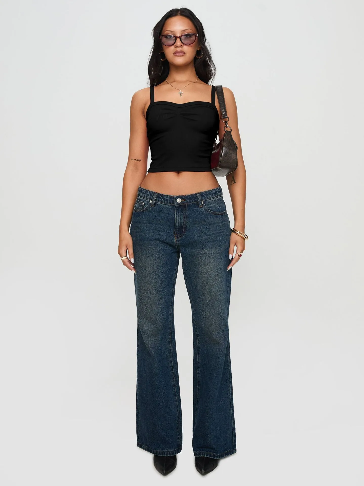 Style  New Hot Selling Pleated Vest Slim-fit Ultra-short Navel Sling Spring And Summer display picture 41
